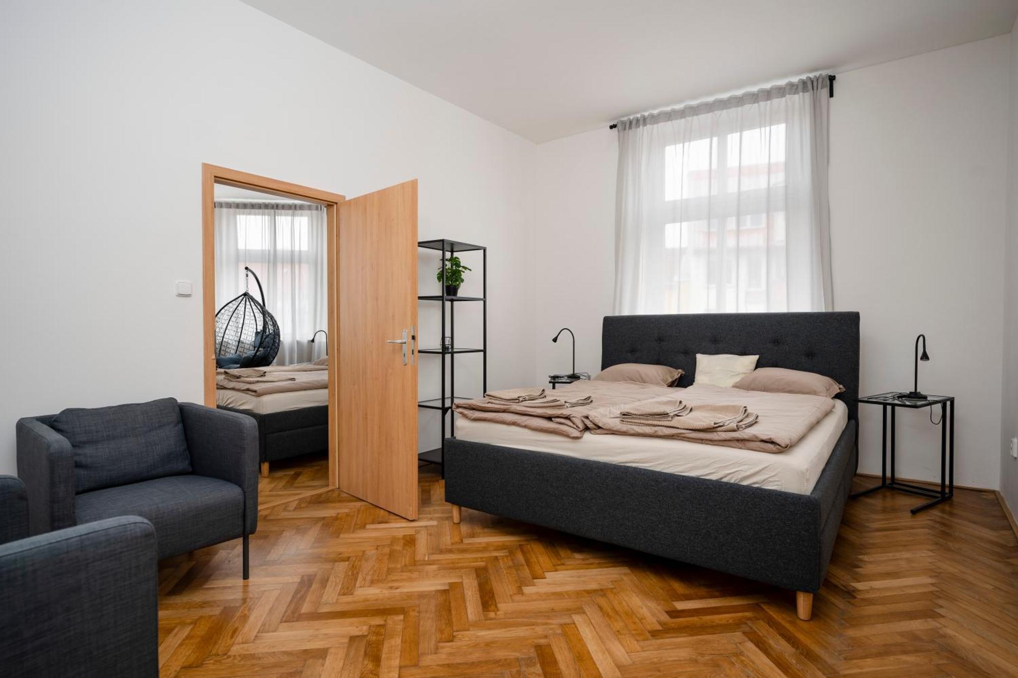Apartman Namesti Frantiska Krizika Tabor Bagian luar foto